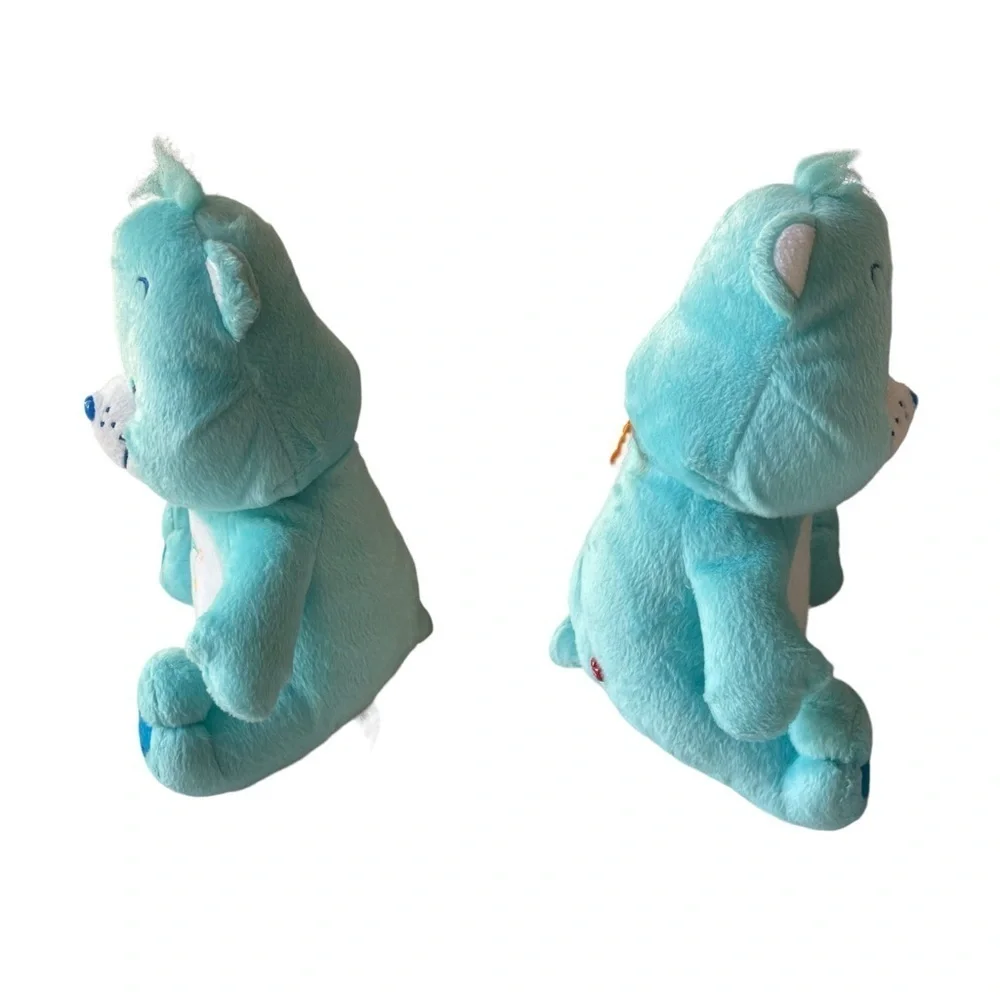 CARE BEARS 12” Blue BEDTIME Bear Plush Stuffed Animal Moon Star Nanco Plush Toy